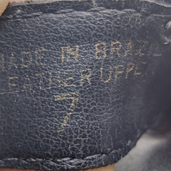 Steve Madden Wood Platform Wedge Heels Leather Ankle Strap Open Toe Sz 7 #224 - Picture 11 of 13